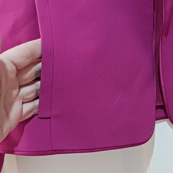 CHELSEA28 fuchsia jacket with pockets, size S - Picture 2 of 6